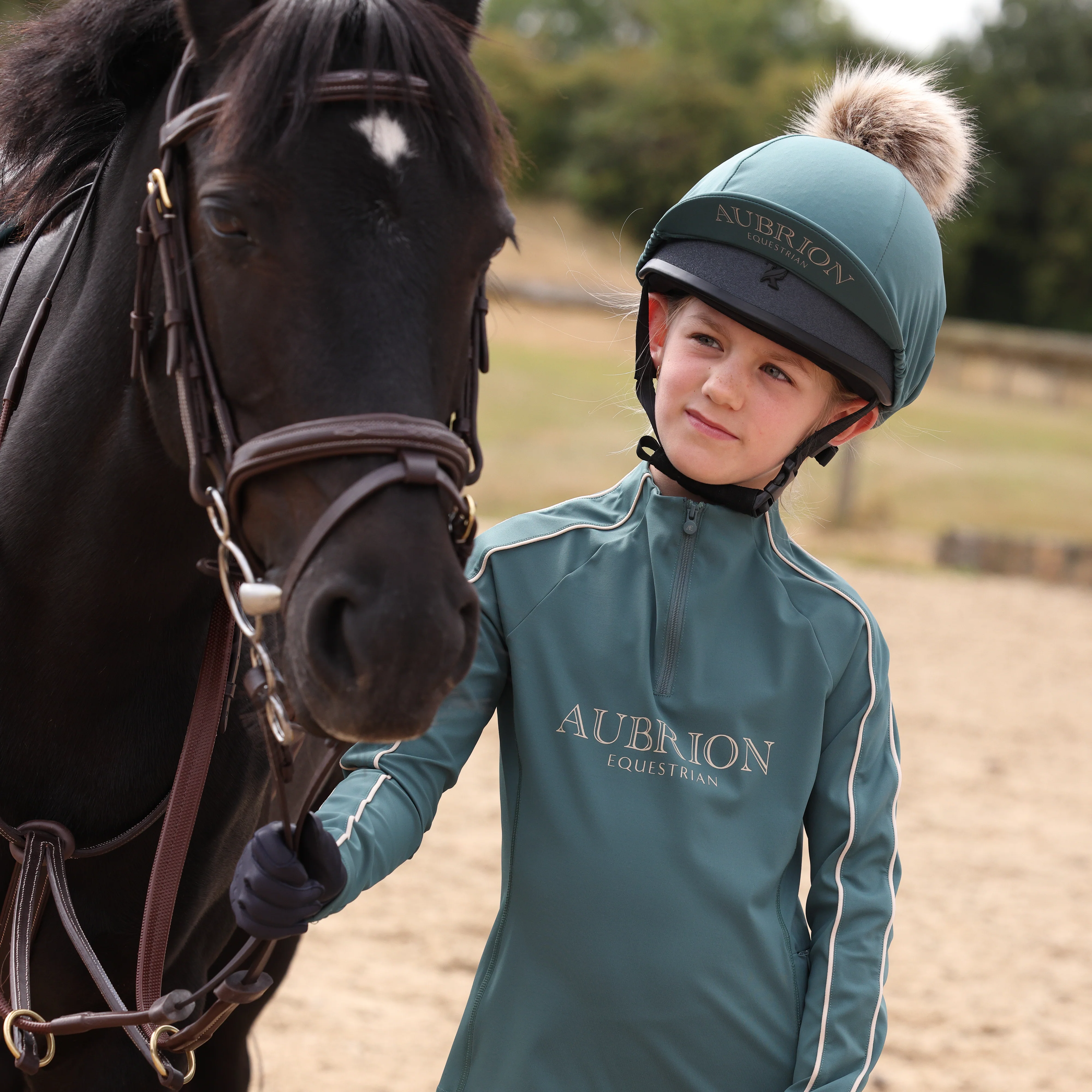 Aubrion Equestrian Long Sleeve Base Layer -Young Rider - Image 4