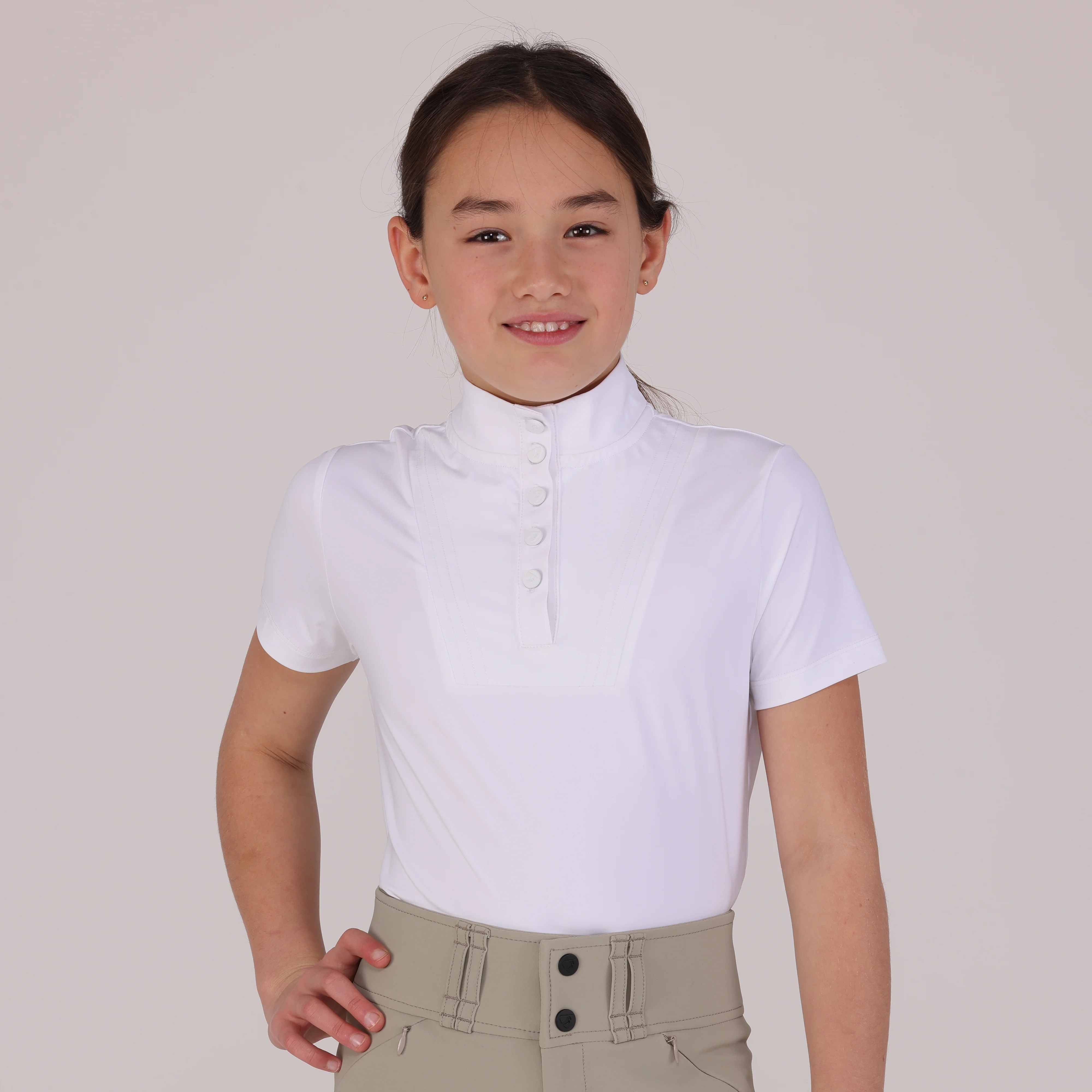Aubrion Optima MX Show Shirt - Young Rider - Image 3