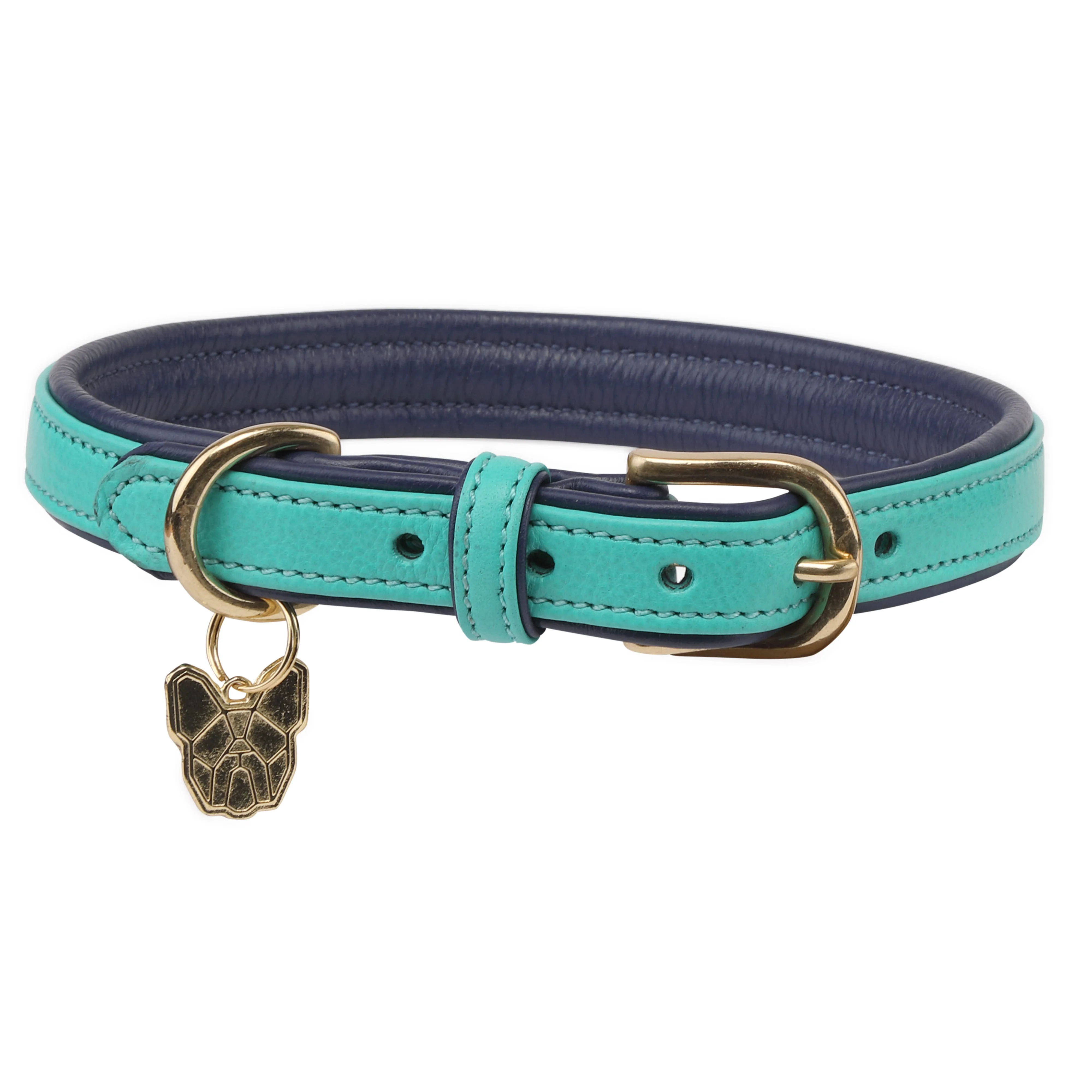 Digby & Fox Padded Leather Dog Collar - Image 2