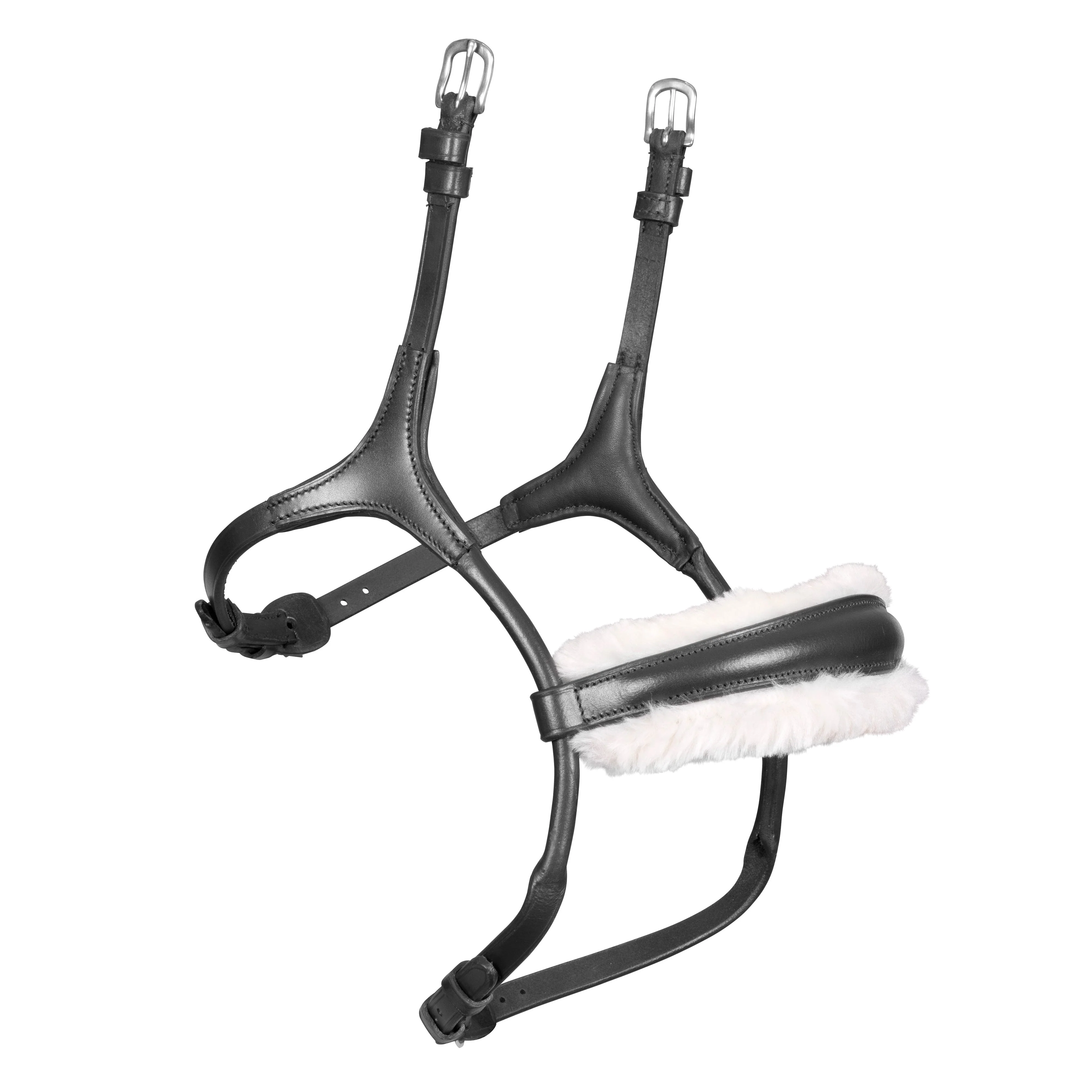 Velociti RAPIDA Rolled Fleece Lined Cavesson Noseband - Image 3